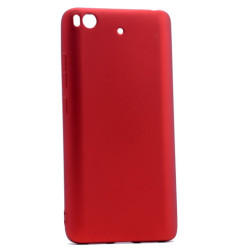 Xiaomi Mi 5s Kılıf Zore Premier Silikon Kapak Kırmızı