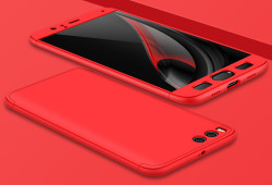Xiaomi Mi 6 Kılıf Zore Ays Kapak Kırmızı