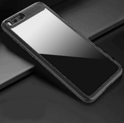 Xiaomi Mi 6 Kılıf Zore Buttom Kapak Siyah