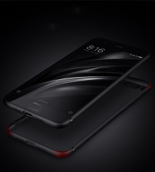 Xiaomi Mi 6 Kılıf Zore İmax Silikon Kamera Korumalı Siyah