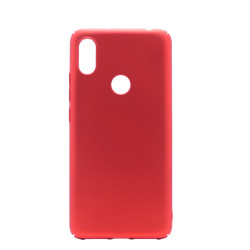 Xiaomi Mi 8 Kılıf Zore 3A Rubber Kapak Kırmızı