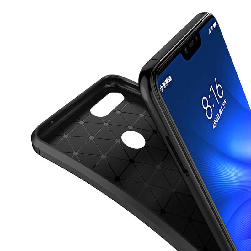 Xiaomi Mi 8 Lite Kılıf Zore Negro Silikon Kapak - 8