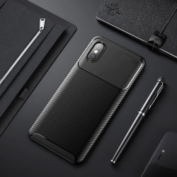 Xiaomi Mi 8 Pro Kılıf Zore Negro Silikon Kapak Siyah