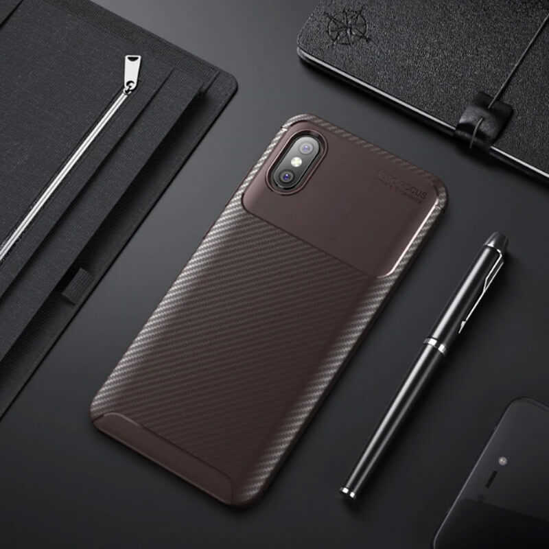 Xiaomi Mi 8 Pro Kılıf Zore Negro Silikon Kapak - 12