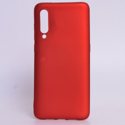 Xiaomi Mi 9 Kılıf Zore Premier Silikon Kapak Kırmızı