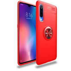 Xiaomi Mi 9 Lite Case Zore Ravel Silicon Cover Red