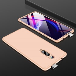 Xiaomi Mi 9T Case Zore Ays Cover Gold