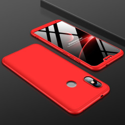 Xiaomi Mi A2 Lite Kılıf Zore Ays Kapak Kırmızı