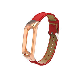 Xiaomi Mi Band 3 KRD-07 Leather Band Red