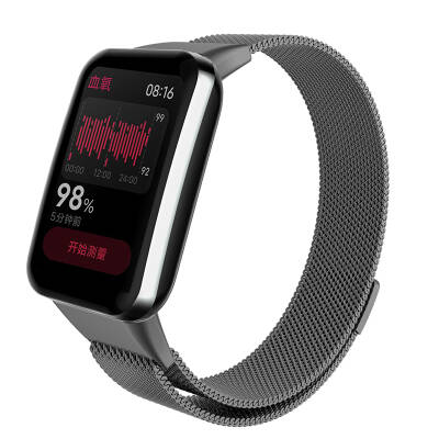 Xiaomi Mi Band 7 Pro Zore KRD-01 Metal Band Grey