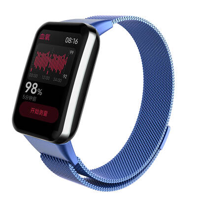 Xiaomi Mi Band 7 Pro Zore KRD-01 Metal Band Blue