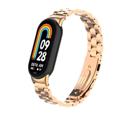 Xiaomi Mi Band 8 KRD-04 Metal Band Rose Gold