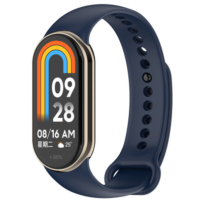 Xiaomi Mi Band 8 Series Classic Band Silicone Strap Strap Midnight Blue