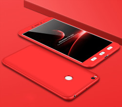 Xiaomi Mi Max 2 Kılıf Zore Ays Kapak Kırmızı