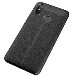 Xiaomi Mi Max 3 Kılıf Zore Niss Silikon Kapak Siyah