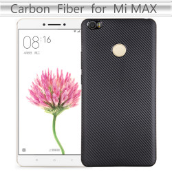 Xiaomi Mi Max Kılıf İ-Zore Karbon Silikon Siyah