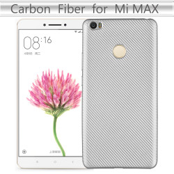 Xiaomi Mi Max Kılıf İ-Zore Karbon Silikon Gri