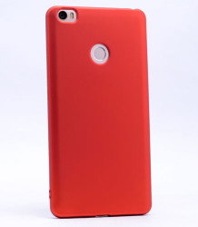 Xiaomi Mi Max Kılıf Zore Premier Silikon Kapak Kırmızı