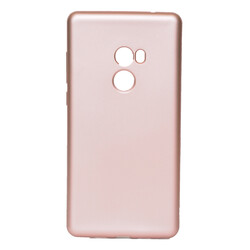 Xiaomi Mi Mix 2 Case Zore Premier Silicon Cover Rose Gold