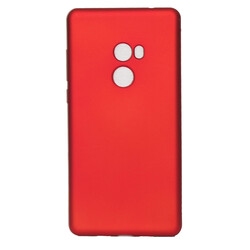 Xiaomi Mi Mix 2 Kılıf Zore Premier Silikon Kapak Kırmızı