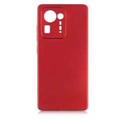 Xiaomi Mi Mix 4 Case Zore Premier Silicon Cover Red