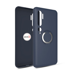 Xiaomi Mi Note 10 Case Zore Plex Cover Navy blue