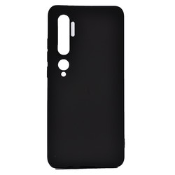Xiaomi Mi Note 10 Case Zore Premier Silicon Cover Black