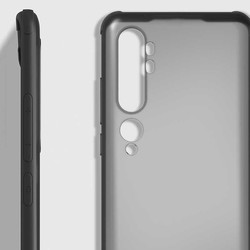 Xiaomi Mi Note 10 Kılıf Zore Odyo Silikon Siyah