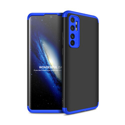Xiaomi Mi Note 10 Lite Case Zore Ays Cover Black-Blue