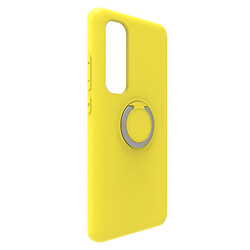 Xiaomi Mi Note 10 Lite Case Zore Plex Cover Yellow