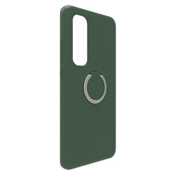 Xiaomi Mi Note 10 Lite Case Zore Plex Cover Dark Green