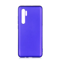 Xiaomi Mi Note 10 Lite Case Zore Premier Silicon Cover Saks Blue