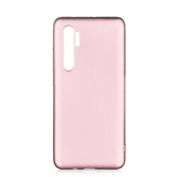 Xiaomi Mi Note 10 Lite Case Zore Premier Silicon Cover Rose Gold