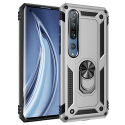 Xiaomi Mi Note 10 Lite Case Zore Vega Cover Grey