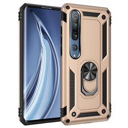 Xiaomi Mi Note 10 Lite Case Zore Vega Cover Gold