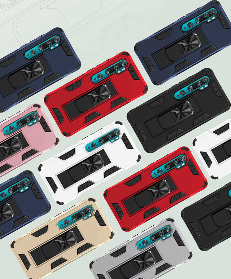 Xiaomi Mi Note 10 Lite Case Zore Volve Cover - 11