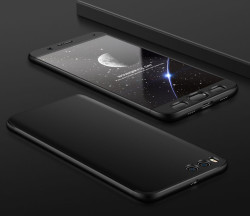 Xiaomi Mi Note 3 Kılıf Zore Ays Kapak Siyah