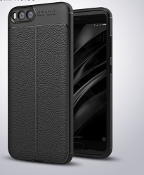 Xiaomi Mi Note 3 Kılıf Zore Niss Silikon Kapak Siyah
