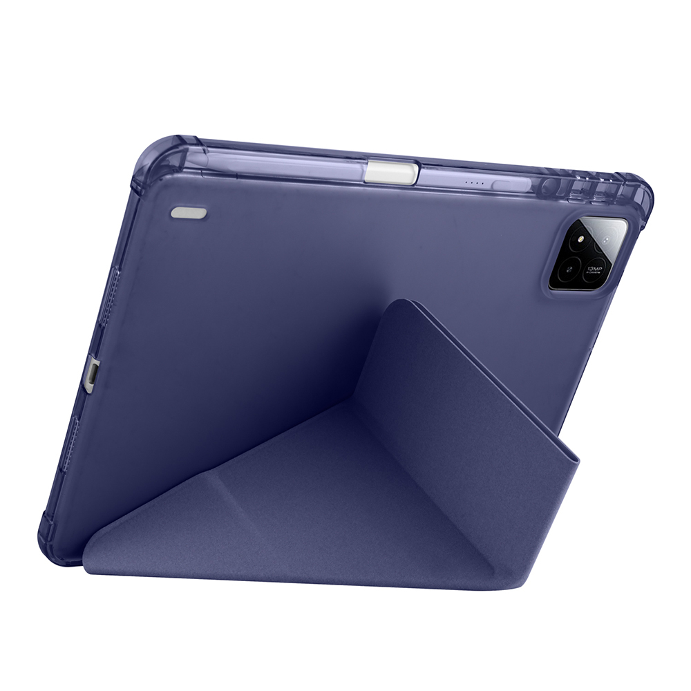 Xiaomi Pad 7 Case Zore Tri Folding Stand Case with Pen Compartment - 29