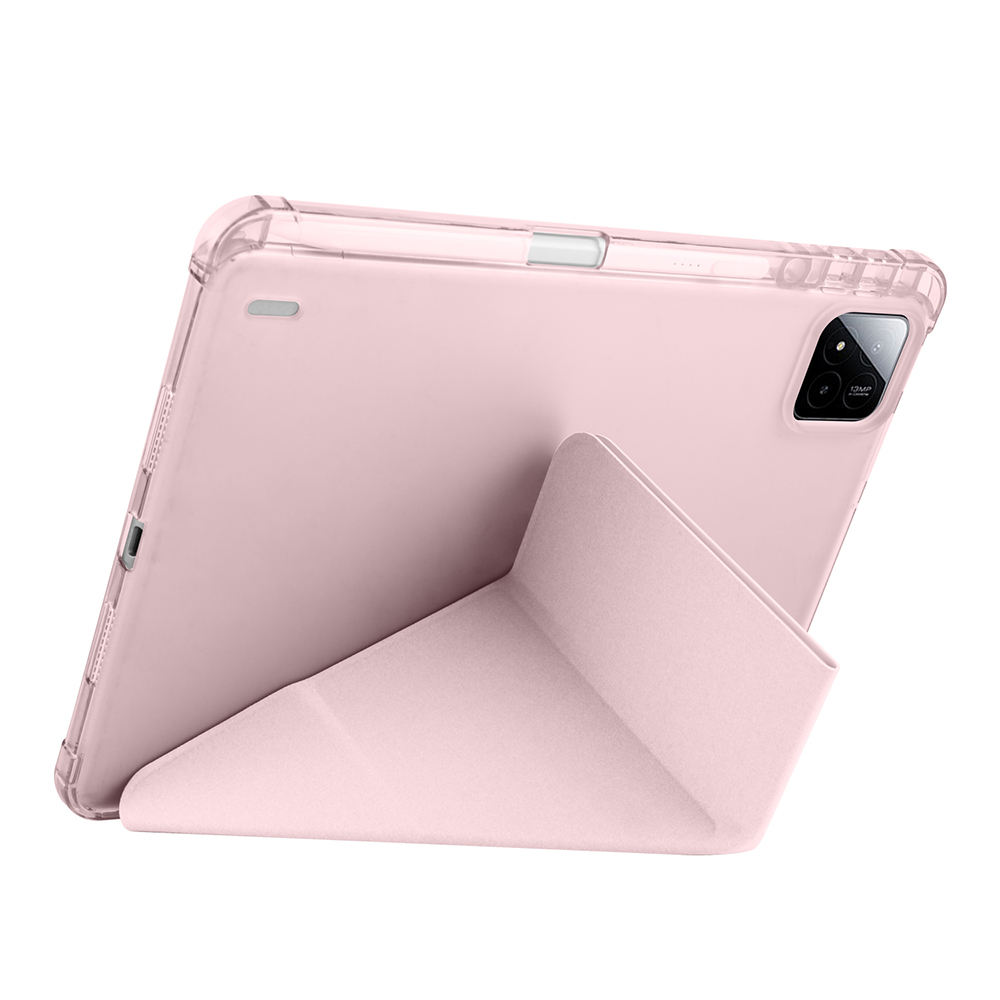 Xiaomi Pad 7 Case Zore Tri Folding Stand Case with Pen Compartment - 27