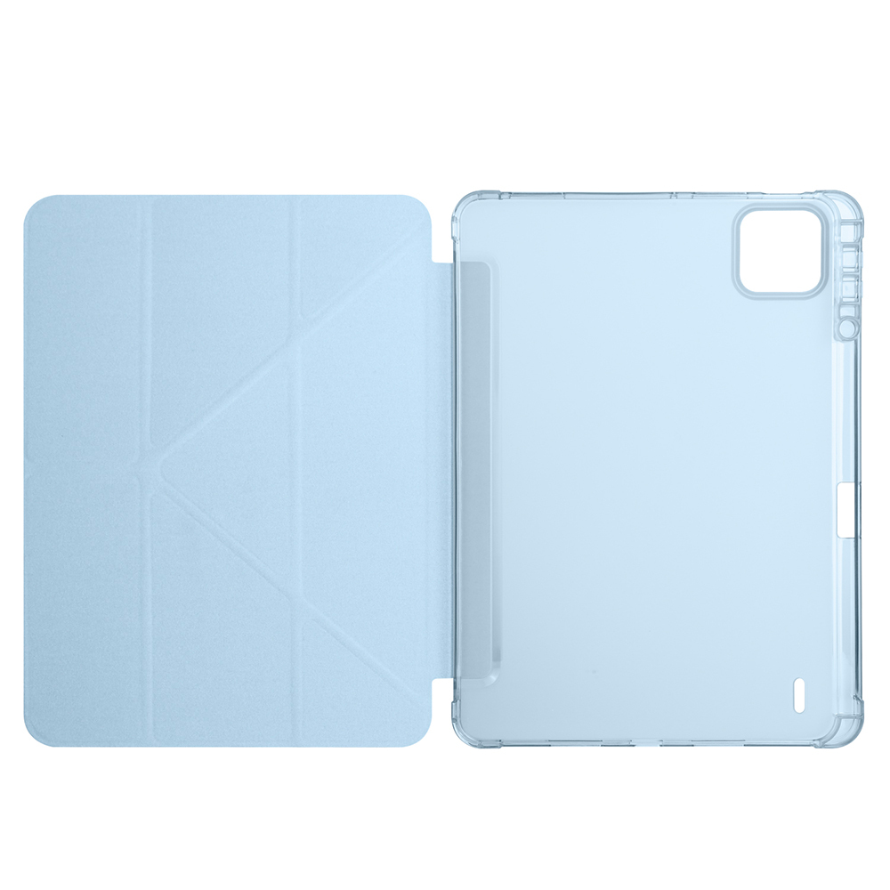 Xiaomi Pad 8 Pro Case Zore Tri Folding Case with Pen Compartment and Stand - 16