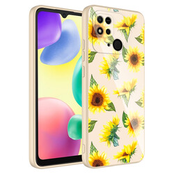 Xiaomi Poco C40 Case Camera Protected Patterned Hard Silicone Zore Epoksi Cover NO2