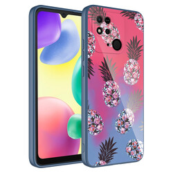 Xiaomi Poco C40 Case Camera Protected Patterned Hard Silicone Zore Epoksi Cover NO3