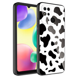 Xiaomi Poco C40 Case Camera Protected Patterned Hard Silicone Zore Epoksi Cover NO7