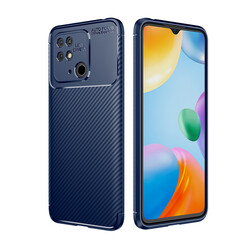 Xiaomi Poco C40 Case Zore Negro Silicon Cover Navy blue