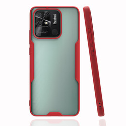 Xiaomi Poco C40 Case Zore Parfe Cover Red