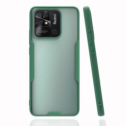 Xiaomi Poco C40 Case Zore Parfe Cover Dark Green