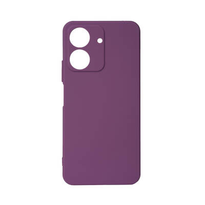 Xiaomi Poco C65 Case Zore Biye Silicone Purple