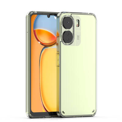 Xiaomi Poco C65 Case Zore Coss Cover Colorless