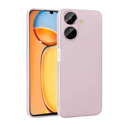 Xiaomi Poco C65 Kılıf Zore Premier Silikon Kapak Rose Gold